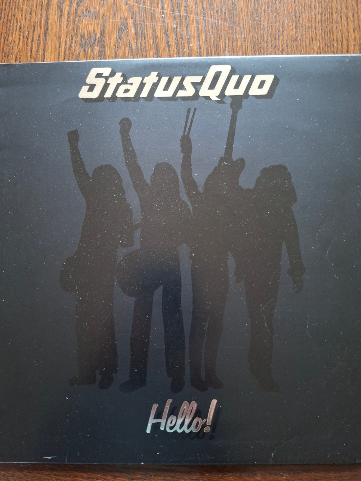 Status Quo - Hello! LP (1973) met poster, Ophalen of Verzenden, Gebruikt, Poprock
