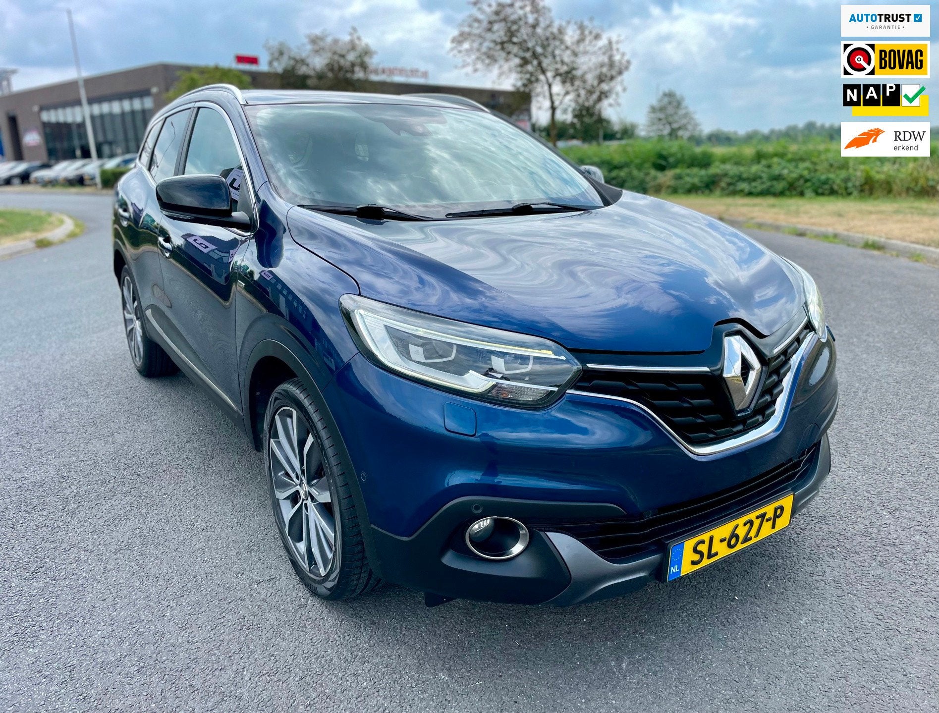 Renault Kadjar 1.2 TCe Bose, Trekhaak, Pano, Cam, Stoelverw,, Auto's, Voorwielaandrijving, Kadjar, Gebruikt, 4 cilinders