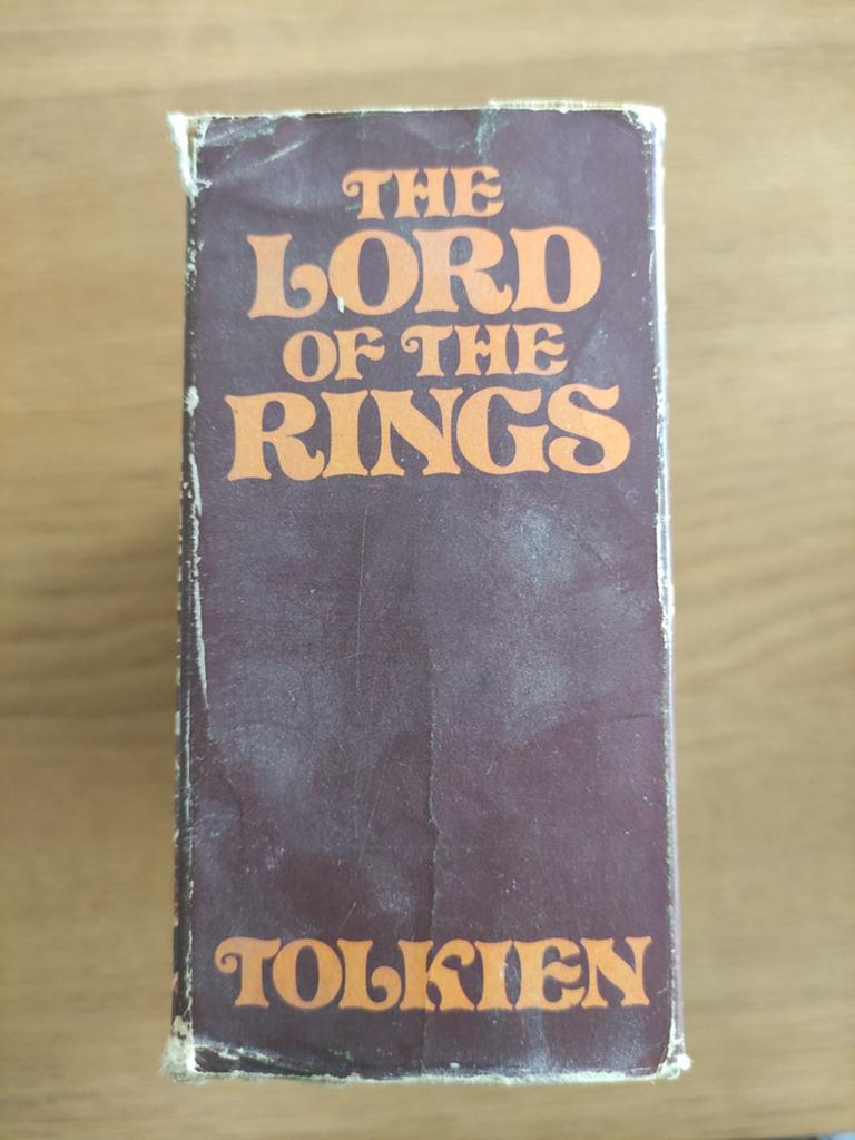 Lord of the rings Tolkien 1974 engels, Ophalen of Verzenden, Gebruikt, Boek of Poster