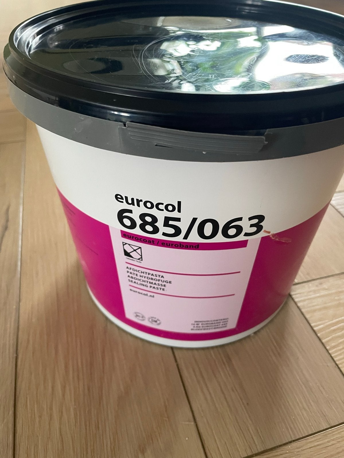 Eurocol 685/063 afdichtpasta - beetje gebruikt, Minder dan 5 liter, Ophalen of Verzenden, Zo goed als nieuw, Roze