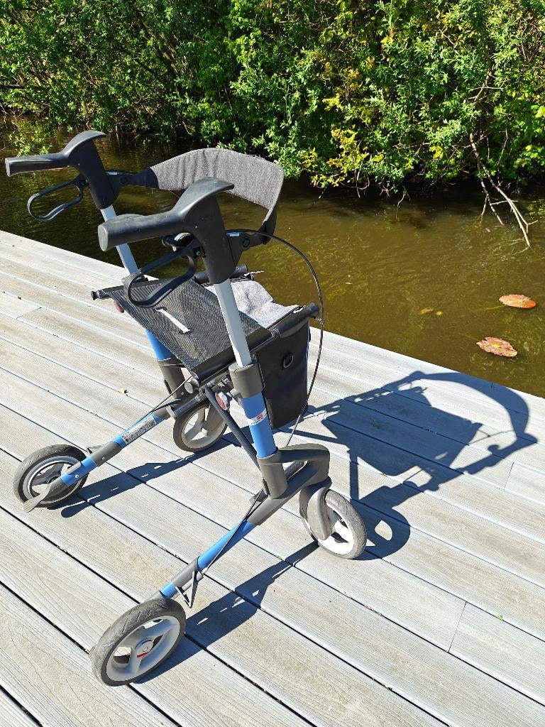 Topro Troja 5G M (BL) Rollator, Ophalen, Opvouwbaar, Zo goed als nieuw