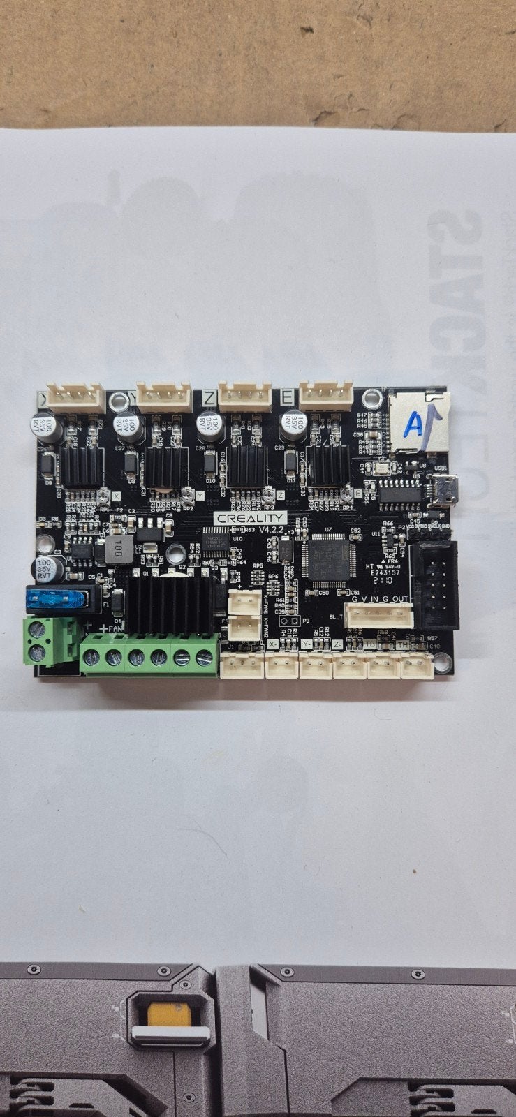 Creality Ender-3 V2 Moederbord V4.2.2 - Zo goed als nieuw, Computers en Software, Ophalen of Verzenden, Zo goed als nieuw, Filament