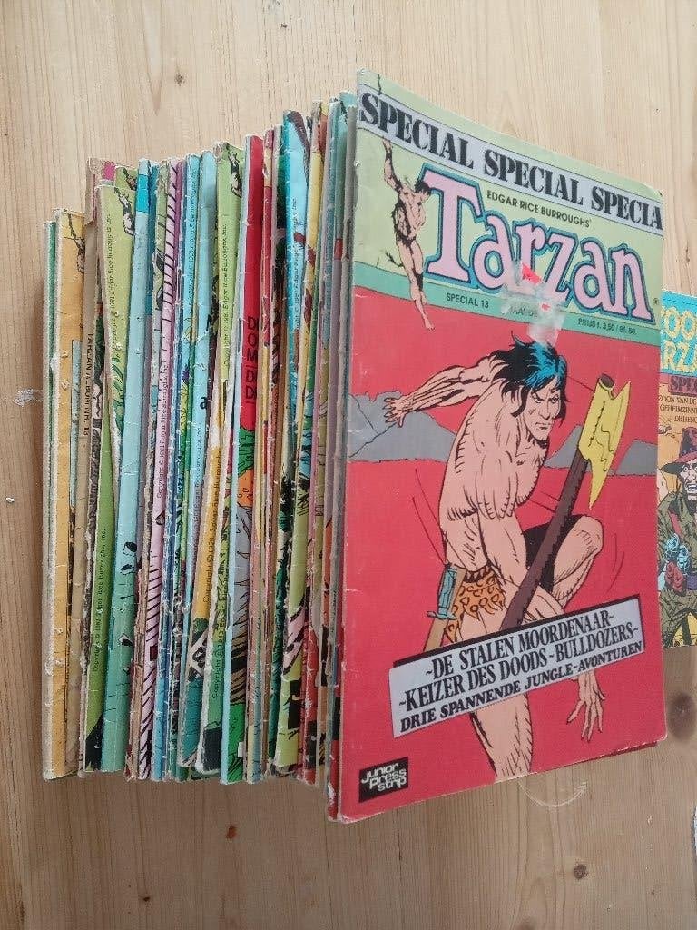 50 x Tarzan en Korak strip comics, Boeken, Strips | Comics, Gelezen, Europa, Ophalen of Verzenden, Meerdere comics