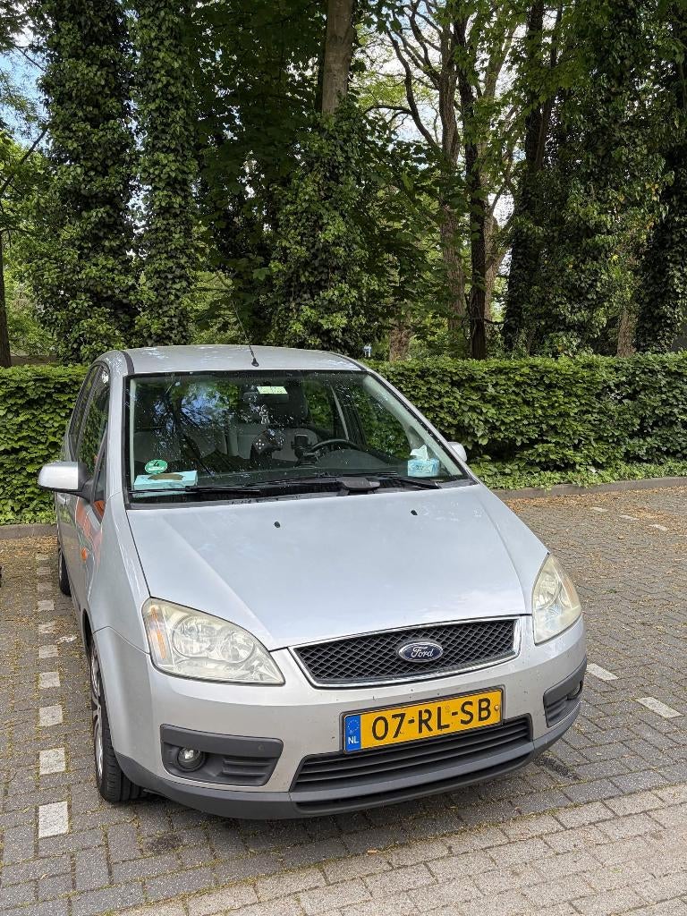Ford C-Max 1.6 74KW 2004 Grijs, Voorwielaandrijving, 1596 cc, Zwart, 4 cilinders