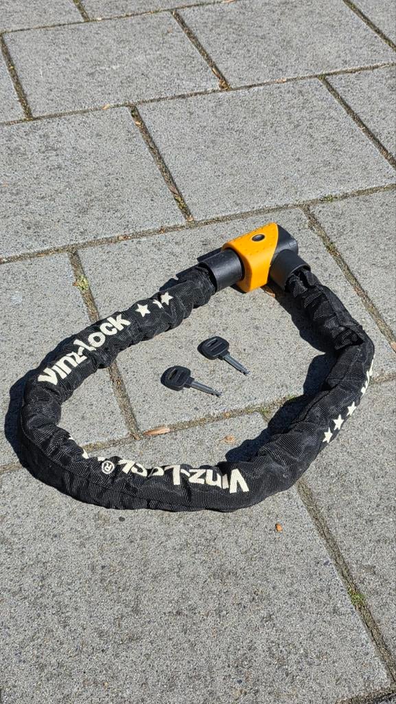 VINZ MOTOR/SCOOTER/FIETS SLOT, Ophalen of Verzenden, Zo goed als nieuw