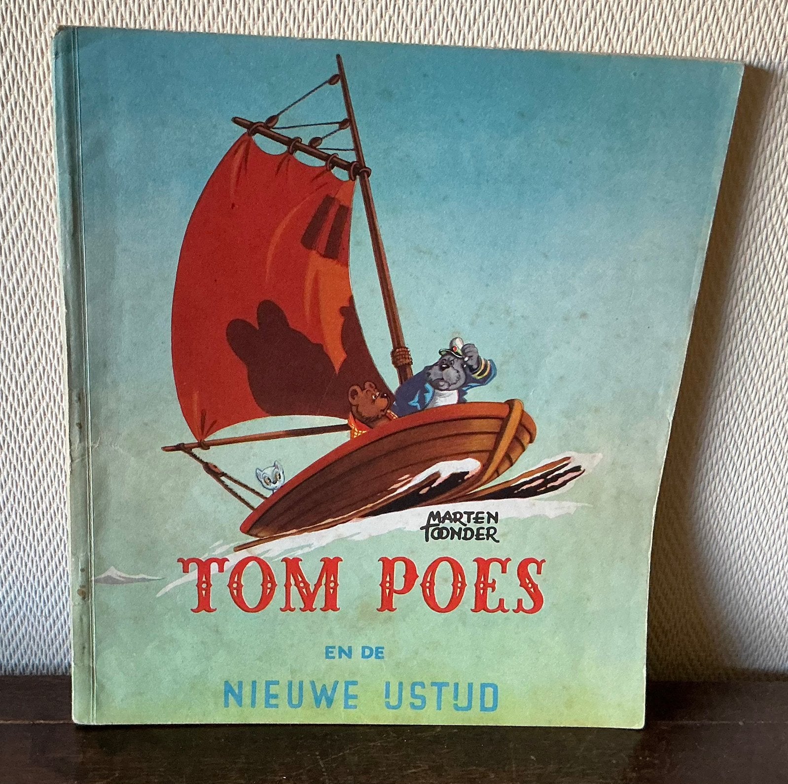 TOM POES EN DE NIEUWE IJSTIJD. MAARTEN TOONDER., Boeken, Stripboeken, Eén stripboek, Ophalen of Verzenden, Gelezen