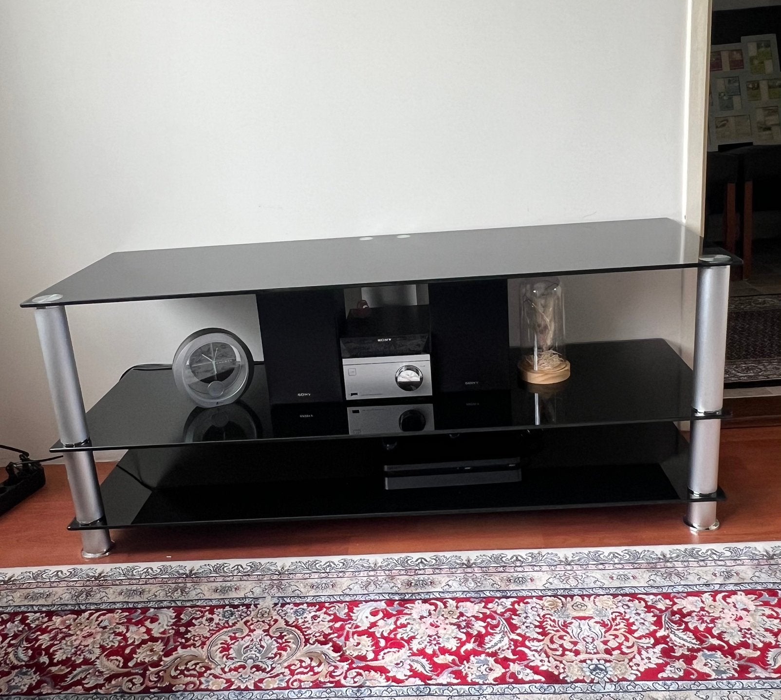 TV-meubel, Ophalen, 100 tot 150 cm, Zo goed als nieuw, Minder dan 100 cm