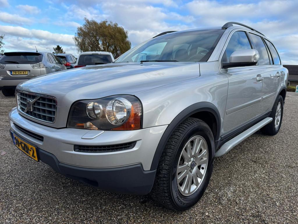 Volvo XC90 3.2 Sport 7P AUTOMAAT Nette Auto Vol Optie Clima, Auto's, Volvo, 238 pk, Open dak, Zwart, Leder