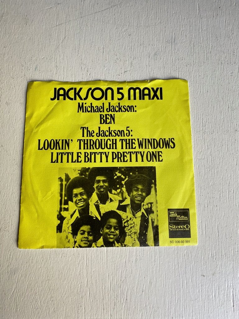Michael Jackson & The Jackson 5 - Jackson 5 Maxi - Single, Cd's en Dvd's, Fotohoes, 7 inch, Ophalen of Verzenden, Zo goed als nieuw