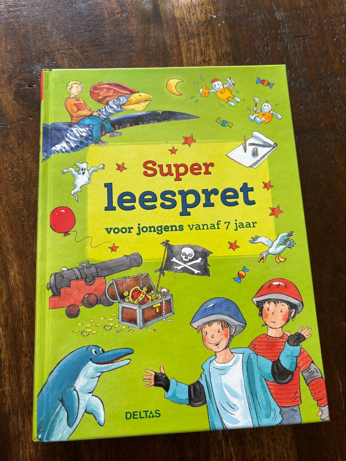 Super leespret voor jongens vanaf 7 jaar - Deltas, Ophalen of Verzenden, Zo goed als nieuw, Fictie algemeen