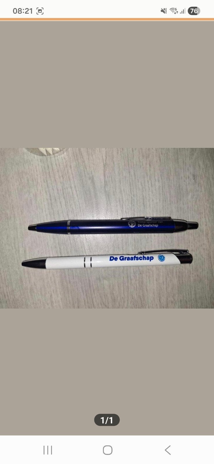 Pennen en sleutelhangers - De Graafschap en klompjes, Ophalen of Verzenden, Nieuw, Sport