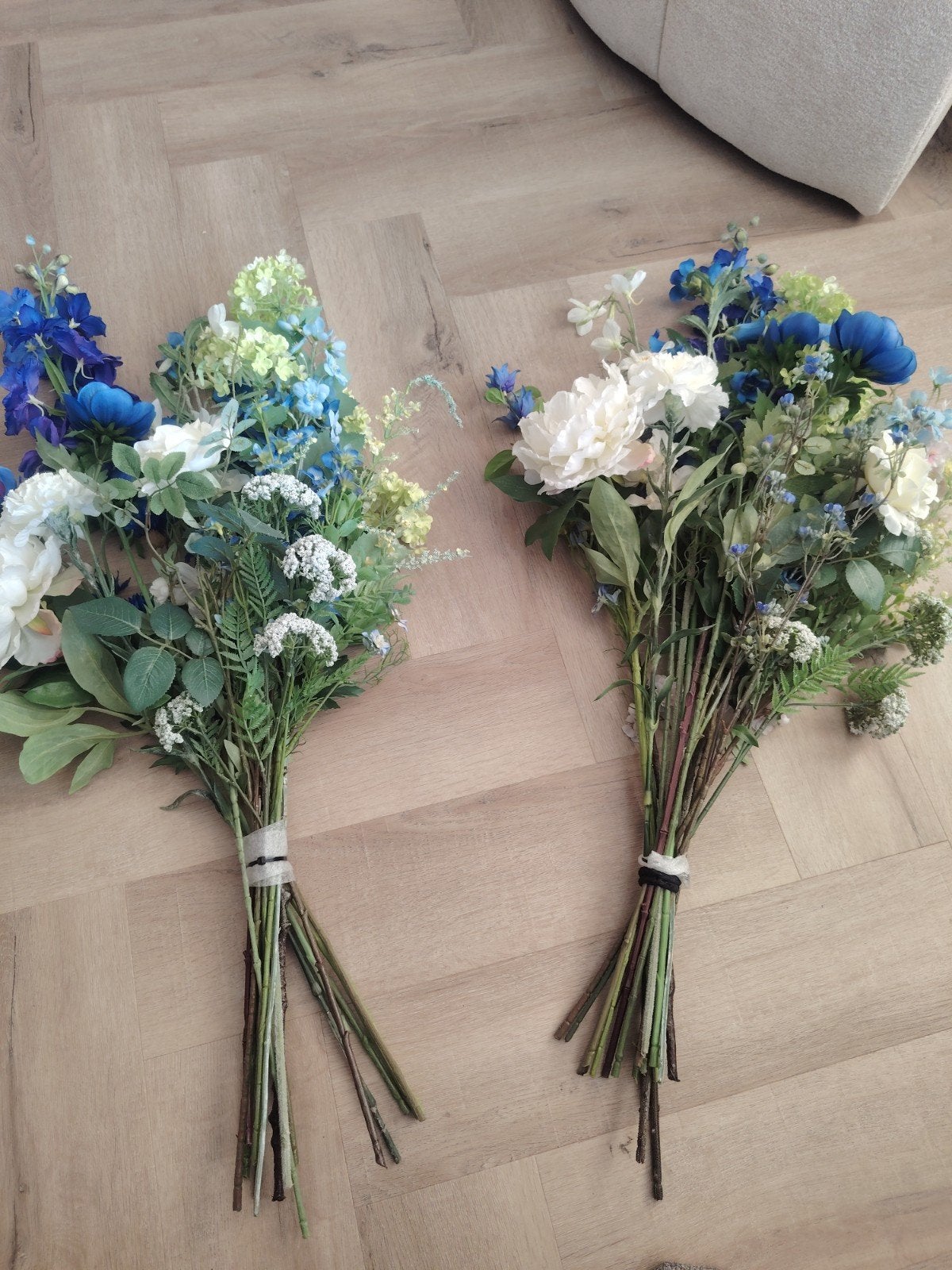 kunst zijde bloemen boekket, Ophalen, Binnen, 100 cm, Zijde