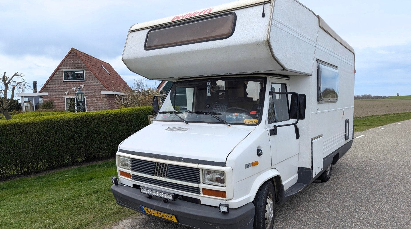Fiat Ducato 2,5 D camper., Auto's, Fiat, Particulier, Diesel, Overige carrosserieën, Handgeschakeld, Origineel Nederlands, Beige