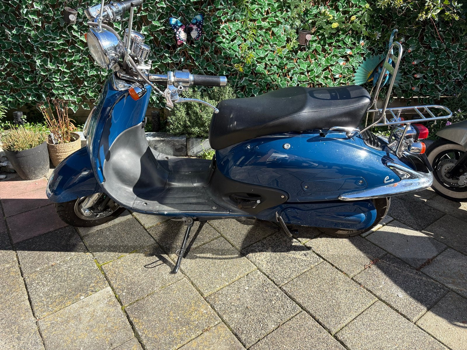 Ebretti 300 scooter - Blauw - Goede staat, Ophalen, Gebruikt, Maximaal 25 km/u, Elektrisch