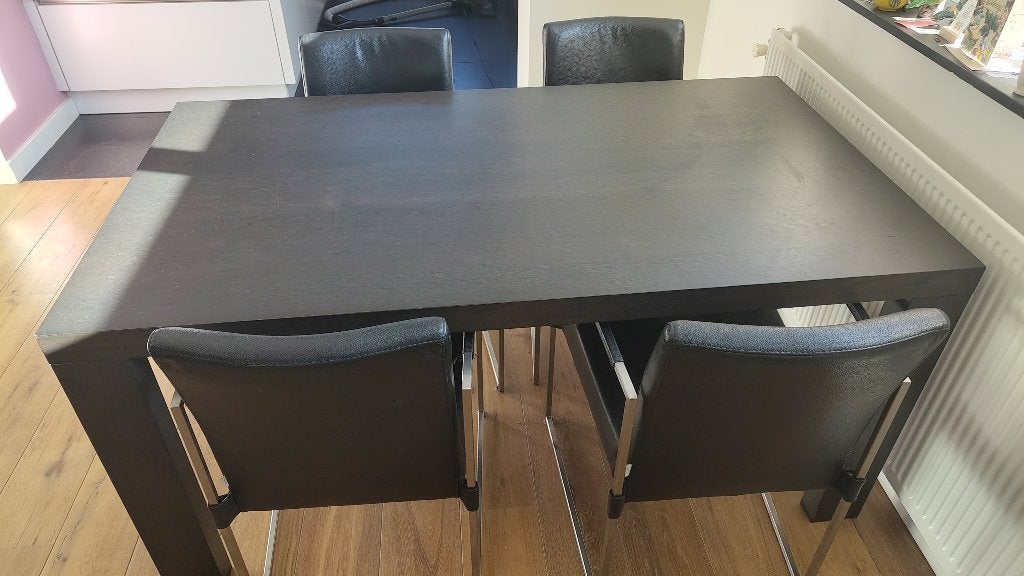 Tafel, Ophalen, Gebruikt, Eikenhout, 50 tot 100 cm