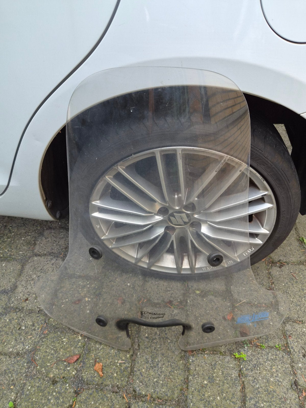 Scooterscherm, Fietsen en Brommers, Ophalen of Verzenden, Gebruikt, Overige typen, Piaggio