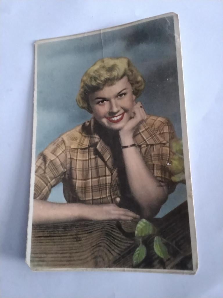 DORIS. DAY. 1953, Verzamelen, Ophalen of Verzenden, Zo goed als nieuw, Foto of Kaart