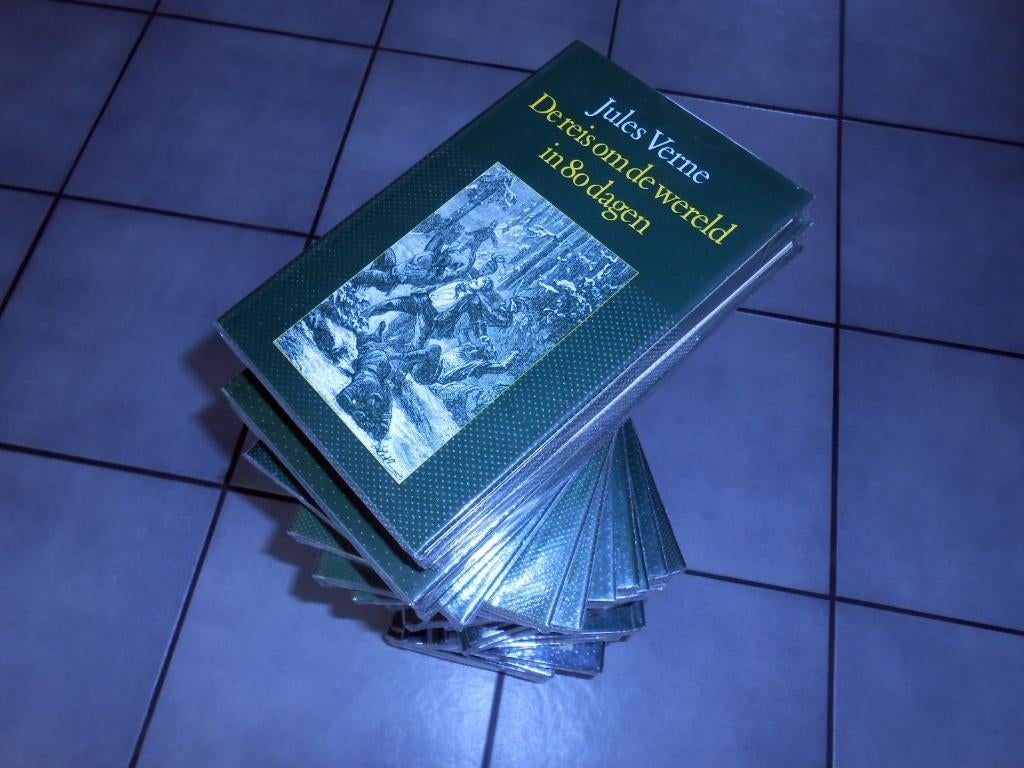 Jules Verne. 22x Groene boekje, Ophalen of Verzenden, Zo goed als nieuw
