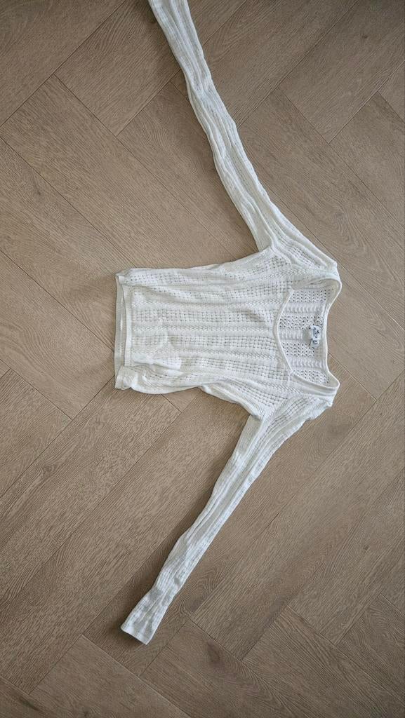 Hollister truitje XS, Wit, Nieuw, Ophalen of Verzenden, Lange mouw
