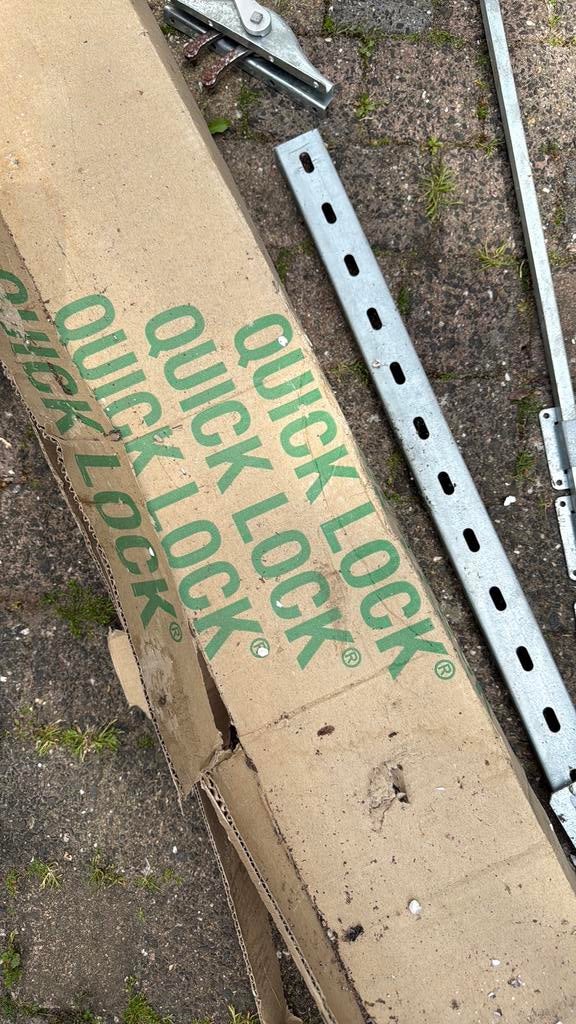 Systeem plafond inderdelen, Doe-het-zelf en Verbouw, Metalen, Ophalen, Zo goed als nieuw