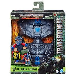 Transformers: Rise of the Beast Optimus Primal 2 in 1 Masker, Verzamelen, ., Nieuw, Ophalen of Verzenden, .