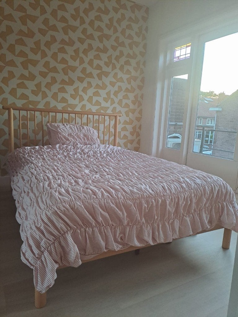 La Redoute bed massief grenen bedbodem Mora 140 x 200 ZGAN, Huis en Inrichting, Slaapkamer | Bedden, Ophalen, Eenpersoons, 140 cm
