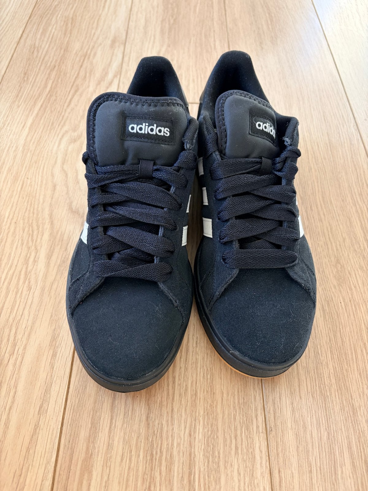 Adidas Grand Court sneakers - Zwart met witte strepen, Ophalen of Verzenden, Nieuw, Zwart, Sneakers of Gympen