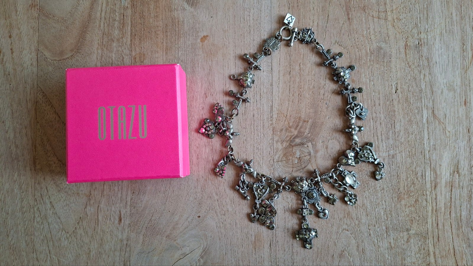ketting van otazu, Ophalen of Verzenden, Zilver, Overige materialen