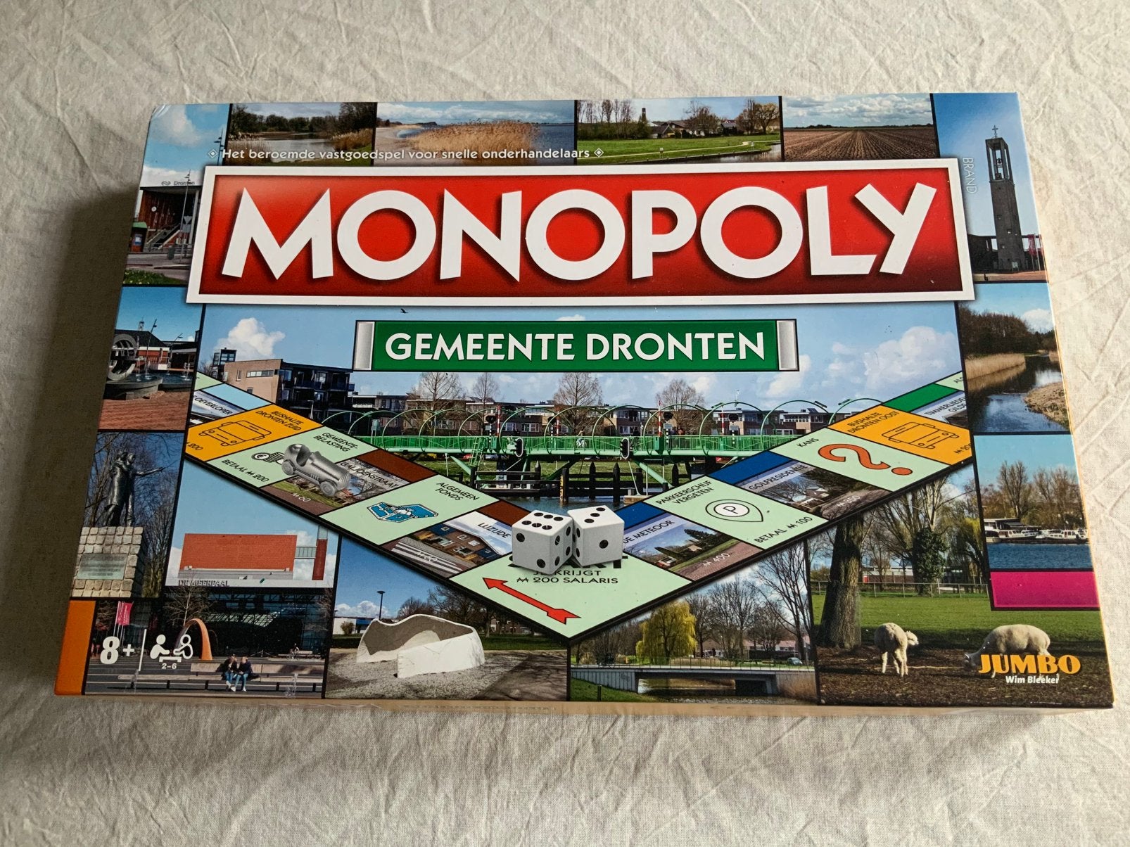 Monopoly Dronten, Vijf spelers of meer, Ophalen of Verzenden, Zo goed als nieuw, Winning Moves