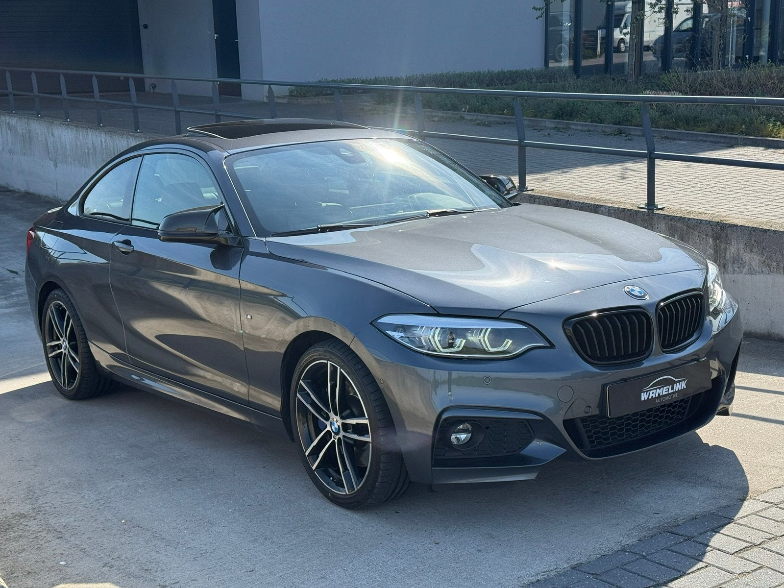 BMW 2-Serie M-Sport 220i 2020 Grijs Pano/Carplay/Dealer OH, 1998 cc, 4 cilinders, 4 stoelen, Lichtsensor