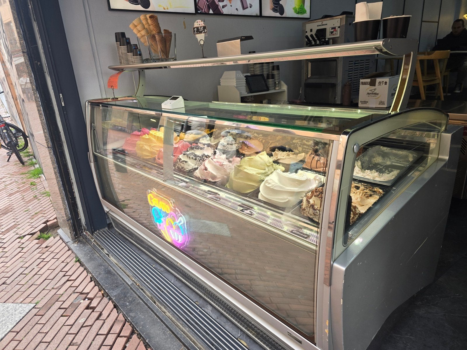 Orion Trilogy 1212/GT IJsvitrine, Ophalen, Gebruikt