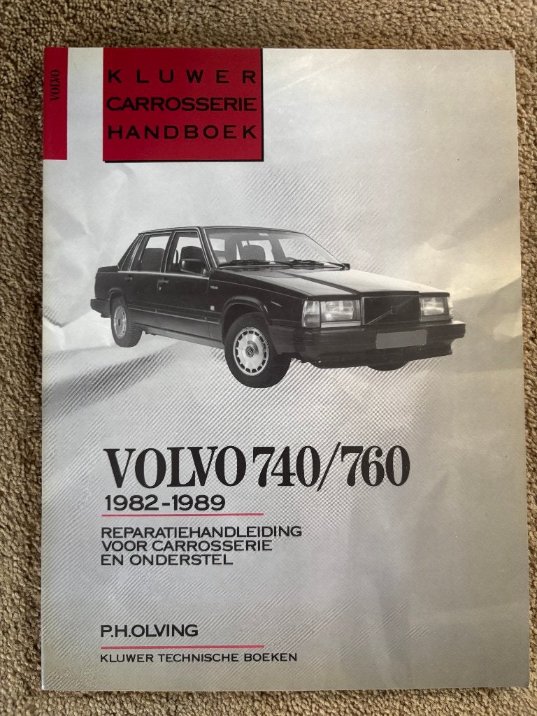 Reparatie handleiding Volvo 740,760 Kluwer, Ophalen of Verzenden
