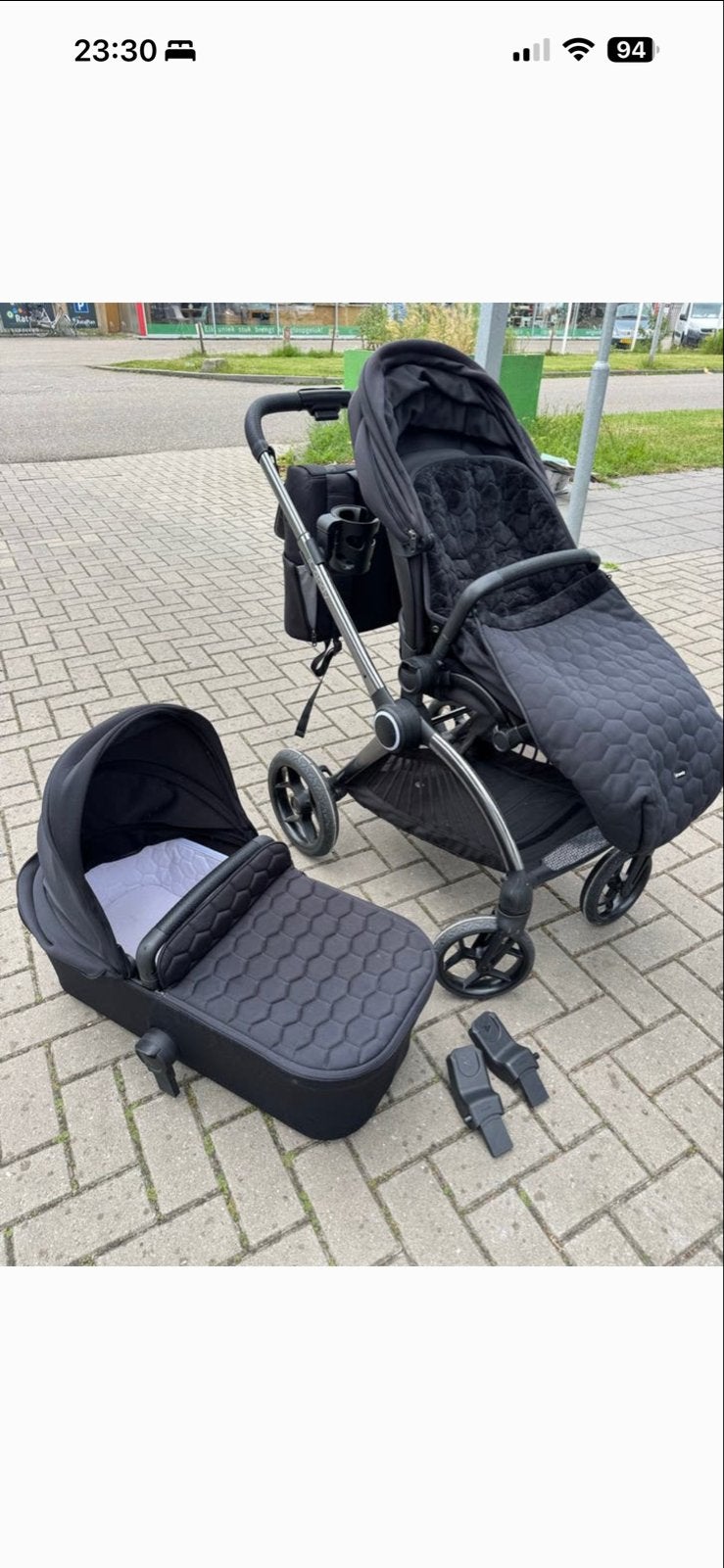iCandy Core Kinderwagen Volledige Set, Zo goed als nieuw, Combiwagen, Met reiswieg, Icandy