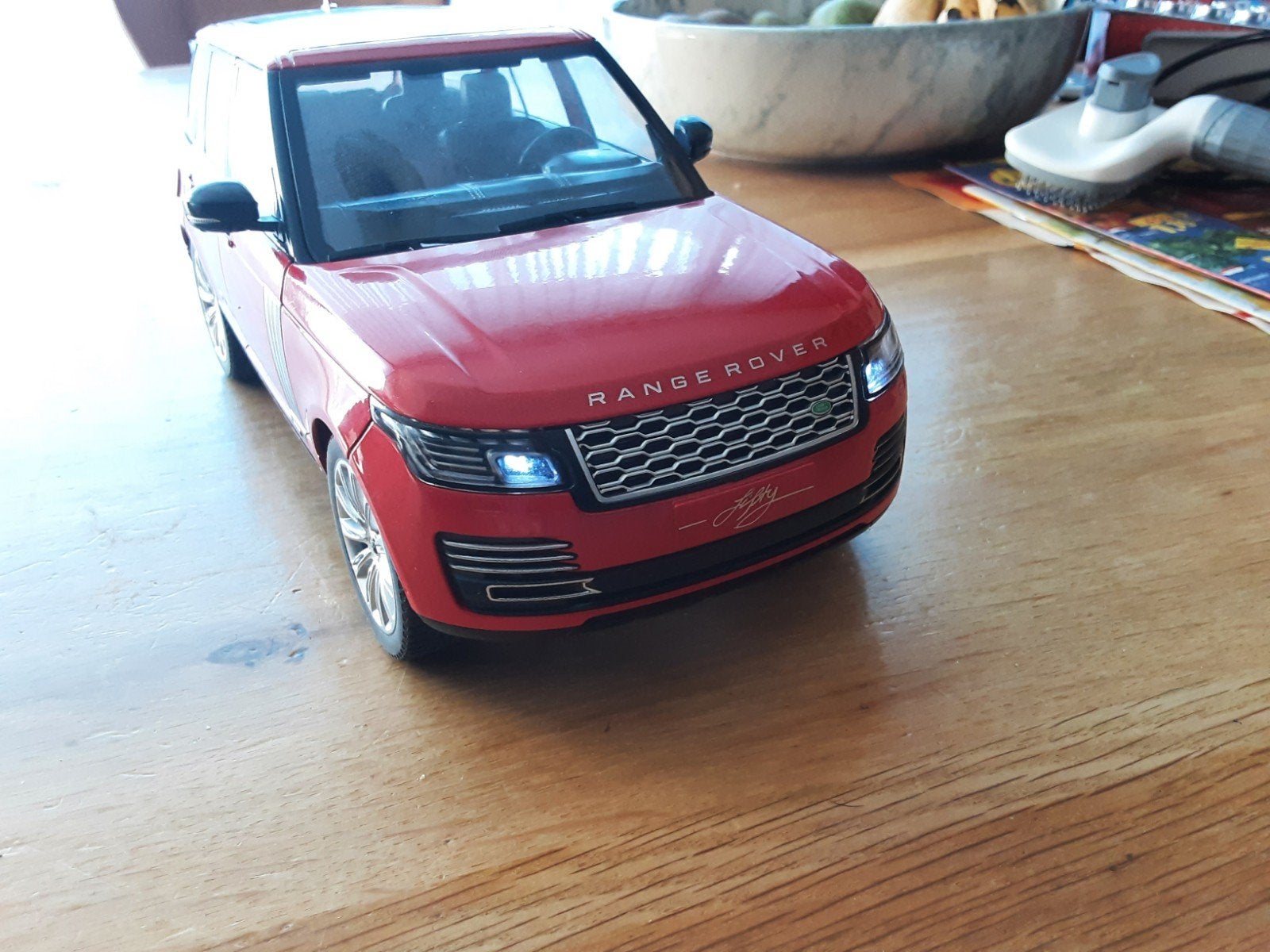 Range Rover Fifty 1/18 modelauto met licht en geluid, Hobby en Vrije tijd, Ophalen of Verzenden