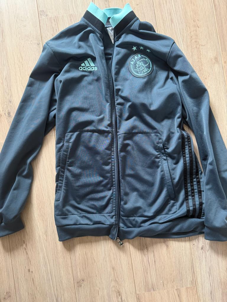 Ajax trainingsjack Adidas maat L, Maat 52/54 (L), Ophalen of Verzenden, Zo goed als nieuw, Voetbal