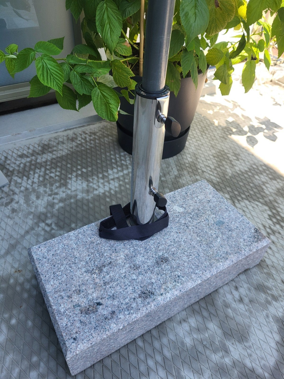 parasolvoet 25 kg, Ophalen, Minder dan 1 meter, Parasolvoet