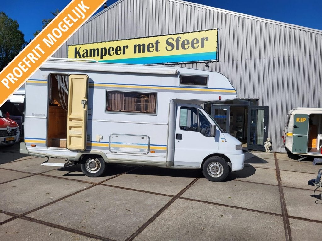 Fiat Ducato 2,5TD Euro Mobil met zonnenpaneel 250w, Maxfann, Niet ingevuld, Ringverwarming, Achteruitrijcamera, Bedrijf