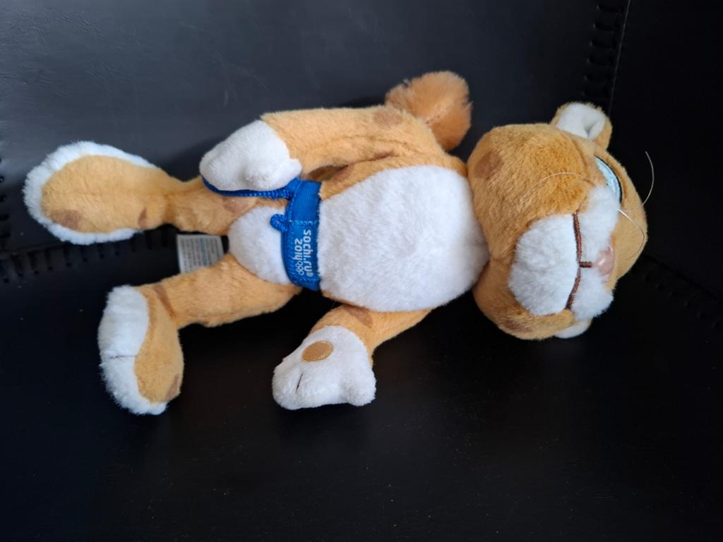 Sochi 2014 Olympische Spelen mascotte knuffel luipaard, Overige merken, Overige karakters, Overige typen, Ophalen of Verzenden