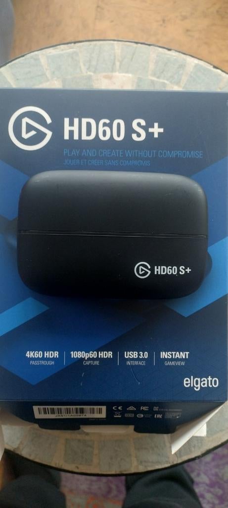 Elgato HD60 S+ capture card voor streamen en gamen etc., Ophalen of Verzenden, Zo goed als nieuw