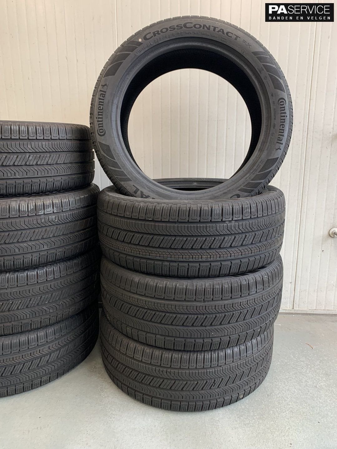 4x Demo Continental 275 45 22 115W Crosscontact banden, Gebruikt, Velg(en), -, -
