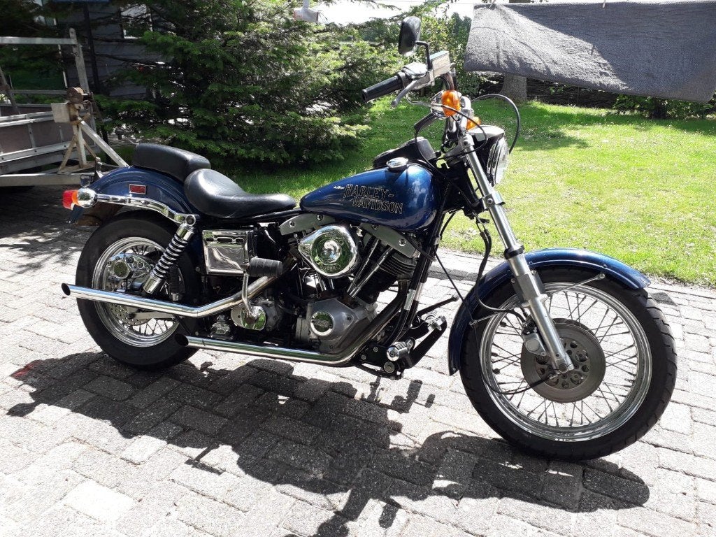 1979 fxe f     superglide shovelhead, Motoren, 2 cilinders, Occasion, 1340 cc, Chopper