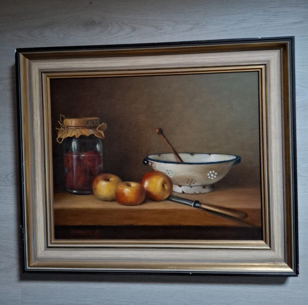 Twee prachtige schilderijen, Ophalen
