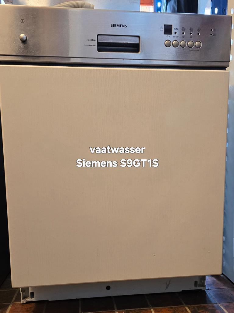 Siemens S9GT1S Inbouw Vaatwasser, Witgoed en Apparatuur, Vaatwasmachines, Ophalen, Gebruikt, 60 cm of meer, Eco programma