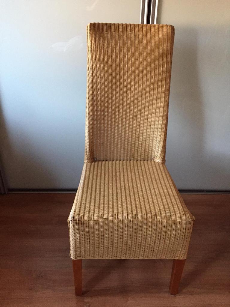 Van Slooten lloyd loom stoelen, Huis en Inrichting, Stoelen, Ophalen, Zo goed als nieuw, Bruin, Twee