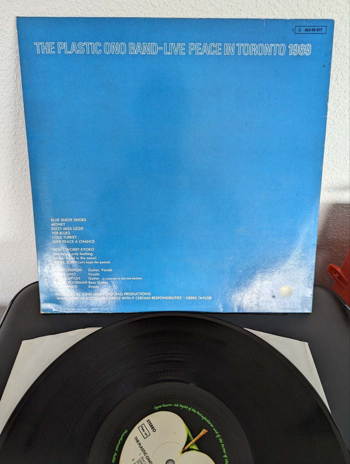 The Plastic Ono Band - Live 1969 ( vinyl lp), LP, Gebruikt, Ophalen of Verzenden, 12 inch