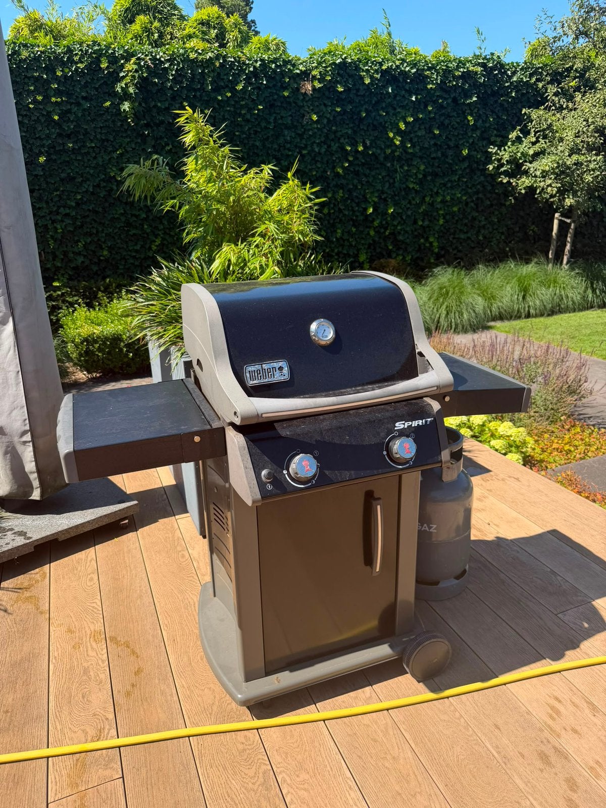 Weber Spirit gasbarbecue, Ophalen, Gebruikt