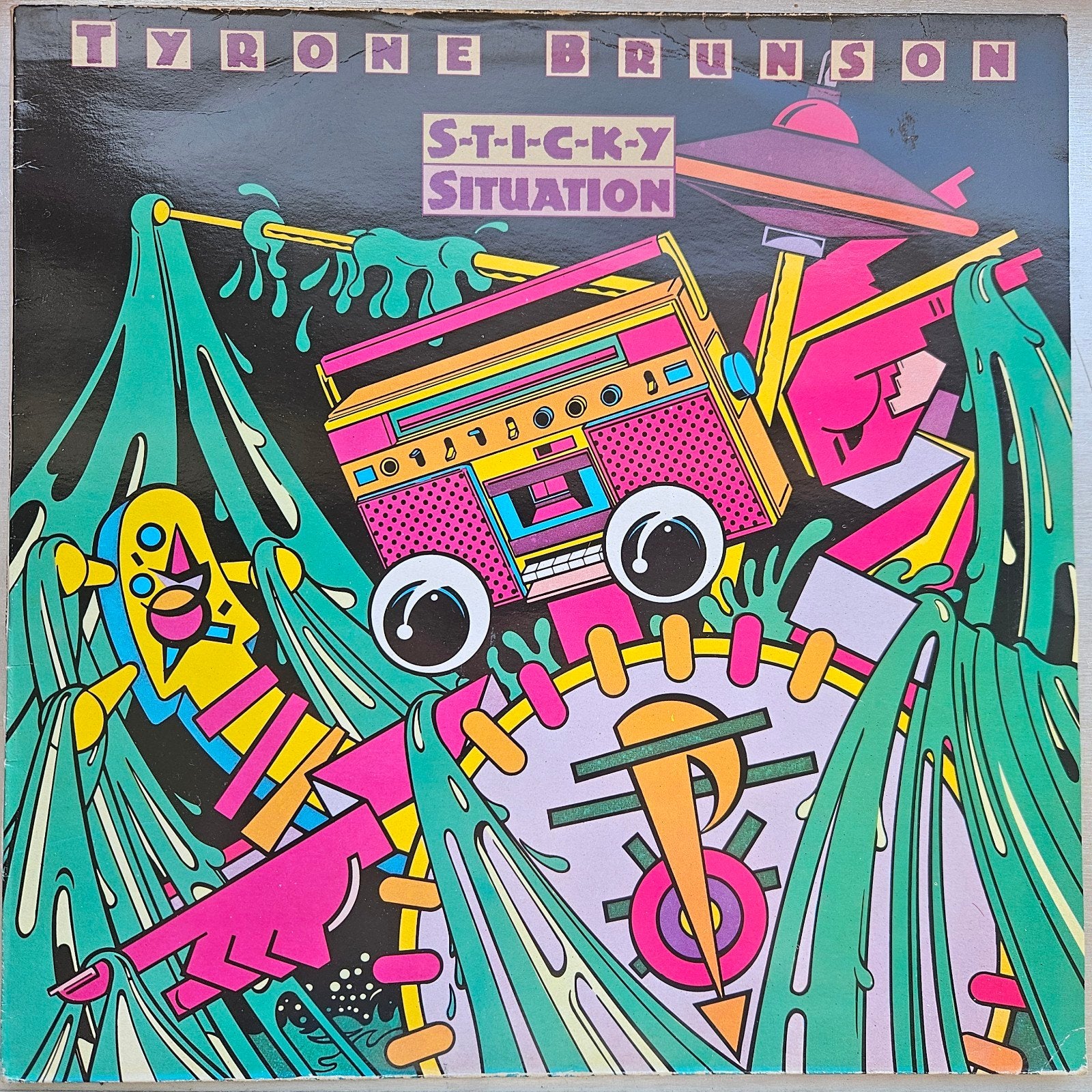 Tyrone Brunson - Sticky Situation LP Funk Electro Soul Album, Ophalen of Verzenden, LP