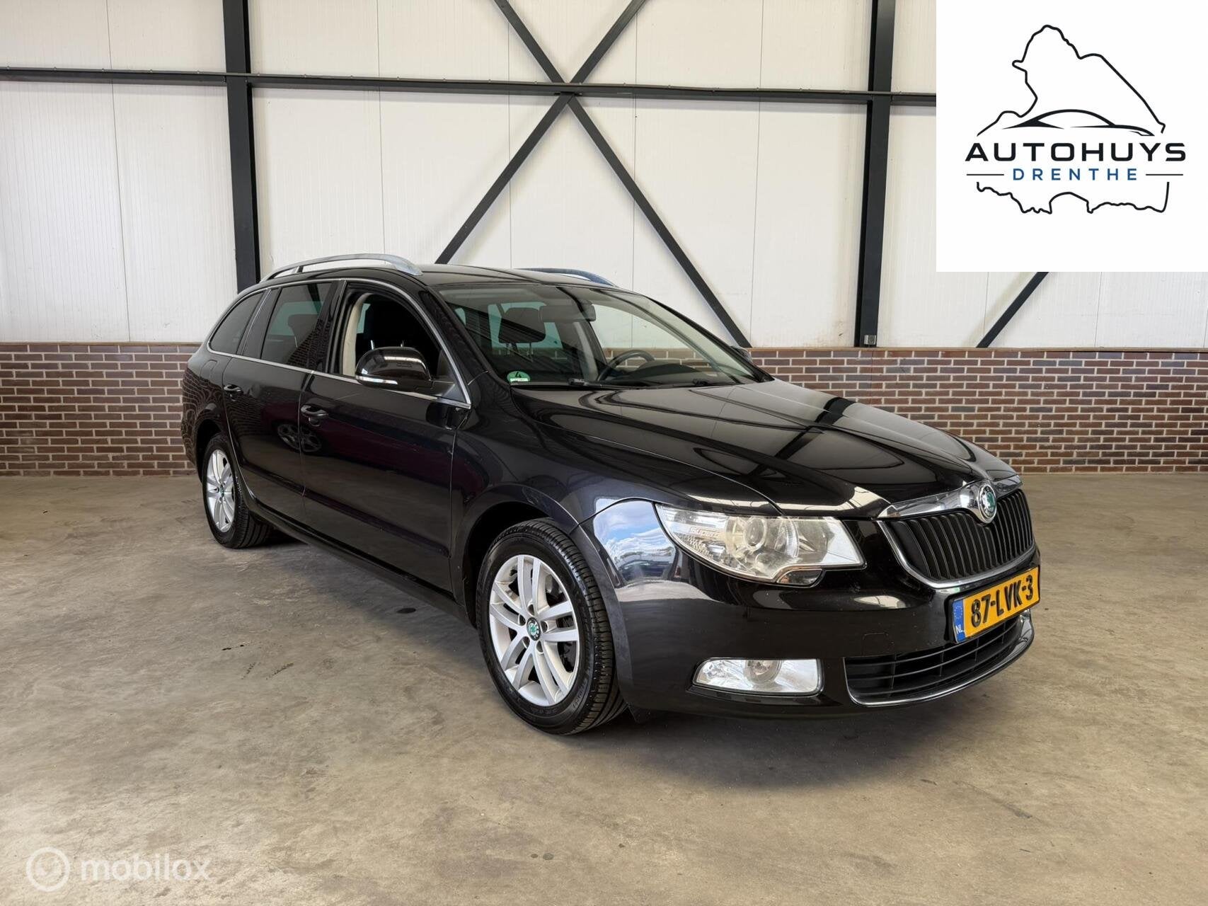 Skoda Superb Combi 1.8 TSI Ambition, Voorwielaandrijving, Euro 5, Stof, Gebruikt