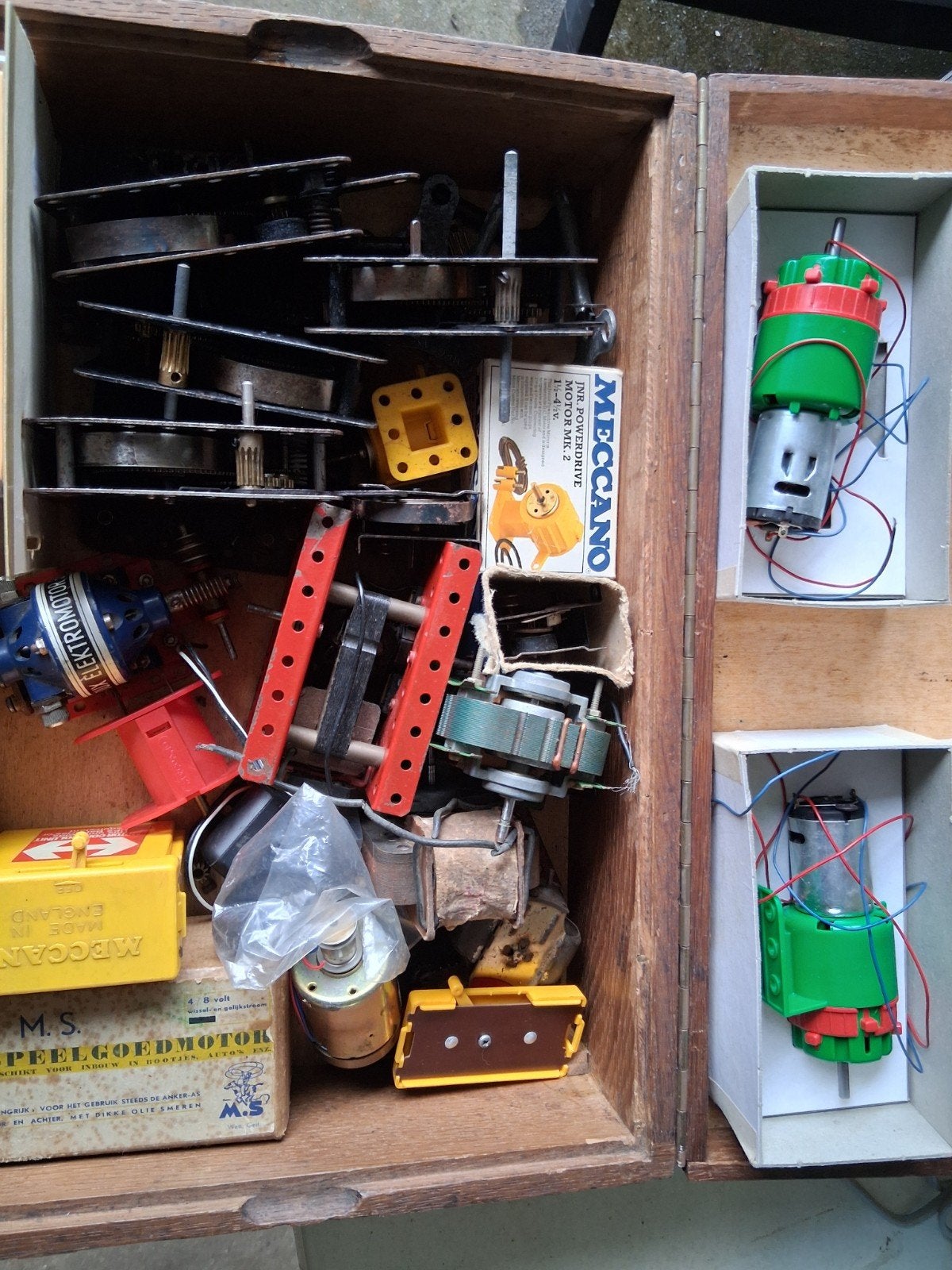 Mecanomoters, Ophalen, Groter dan 1:32