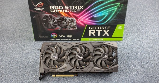ASUS ROG Strix RTX 2070 SUPER OC 8GB, Computers en Software, Videokaarten, Zo goed als nieuw, Nvidia, PCI-Express 3.0, GDDR6, HDMI